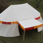 Pawilon Namiot Dwumasztowy 6m x 10m Bawełna