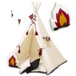 Namiot dla dzieci duży Zestaw TIPI WIGWAM INDIAŃSKI