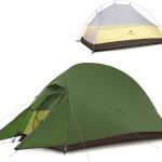 Naturehike Cloud up 1 osobowy lekki namiot do plecaka, na kemping, wędrówki, namiot kopułowy (zielony leśny, ulepszona wersja 20D) : Amazon.pl: Sport ...