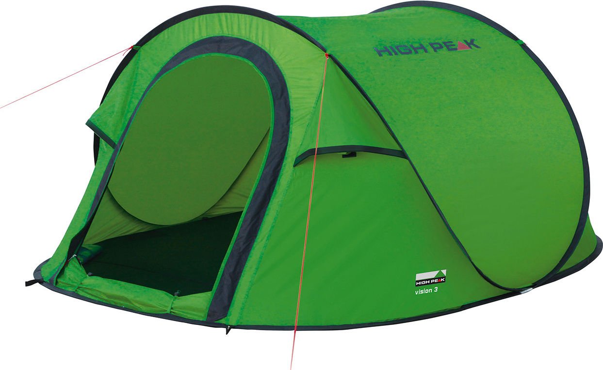 namiot-3-osobowy-samorozkladajacy-418box.jpg Namiot 3 osobowy samorozkładający Vision 3 High Peak zielony - obrazek 1