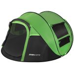 Namiot kempingowy Enero Camp Quest 4 osobowy 1 sypialnia | Decathlon