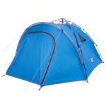 Namiot 4 osobowy, łatwy w rozkładaniu, wodoodporny i odporny na burze. | Decathlon