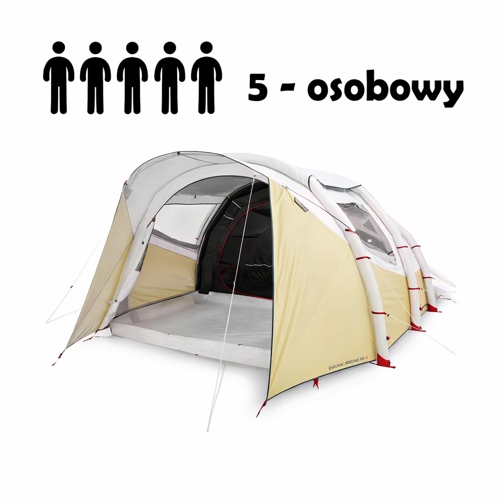 namiot-5-osobowy-499ckx.png Namiot 5 osobowy Air Seconds 5.2 dmuchany Fresh&Black Quechua - obrazek 1