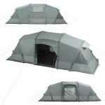 Namiot kempingowy 8 osobowy KADVA AIRcamp 8.44 DUŻY WODOODPORNY 2 SYPIALNIE