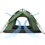 Naturehike szybki namiot automatyczny 4020g zielony 4 osoby | TonerPartner.pl