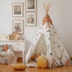 Namiot tipi Forest Friends do pokoju dziecka – Moi Mili