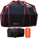 Aerogogo Namiot turystyczny dmuchany Inflatable Dome Tent + pompka