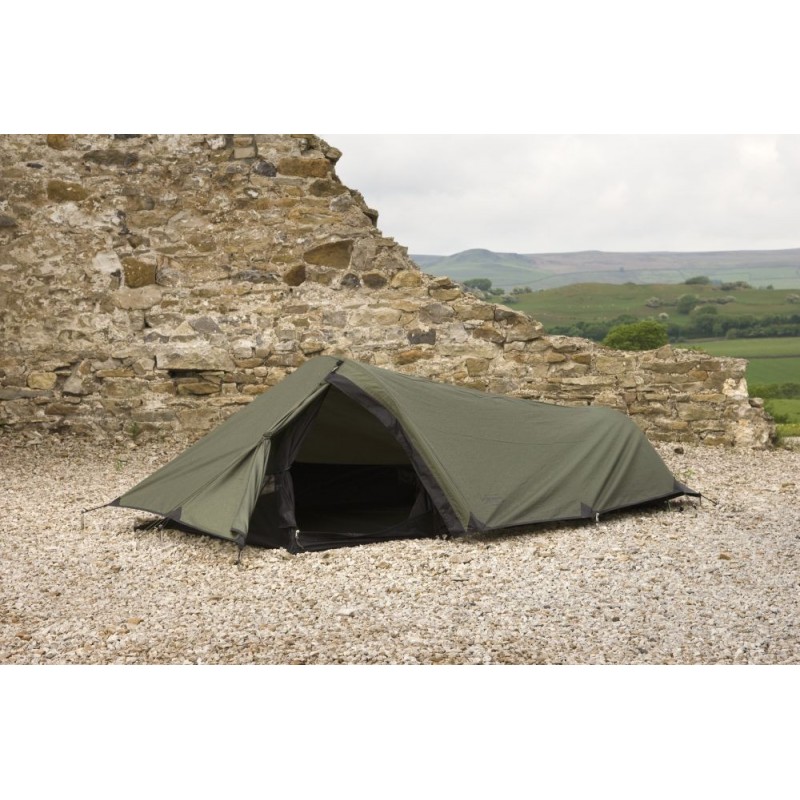 namiot-jednoosobowy-640klz-1.jpg Namiot jednoosobowy Ionosphere Snugpak wyprawowy, zielony 1,52 kg - obrazek 1