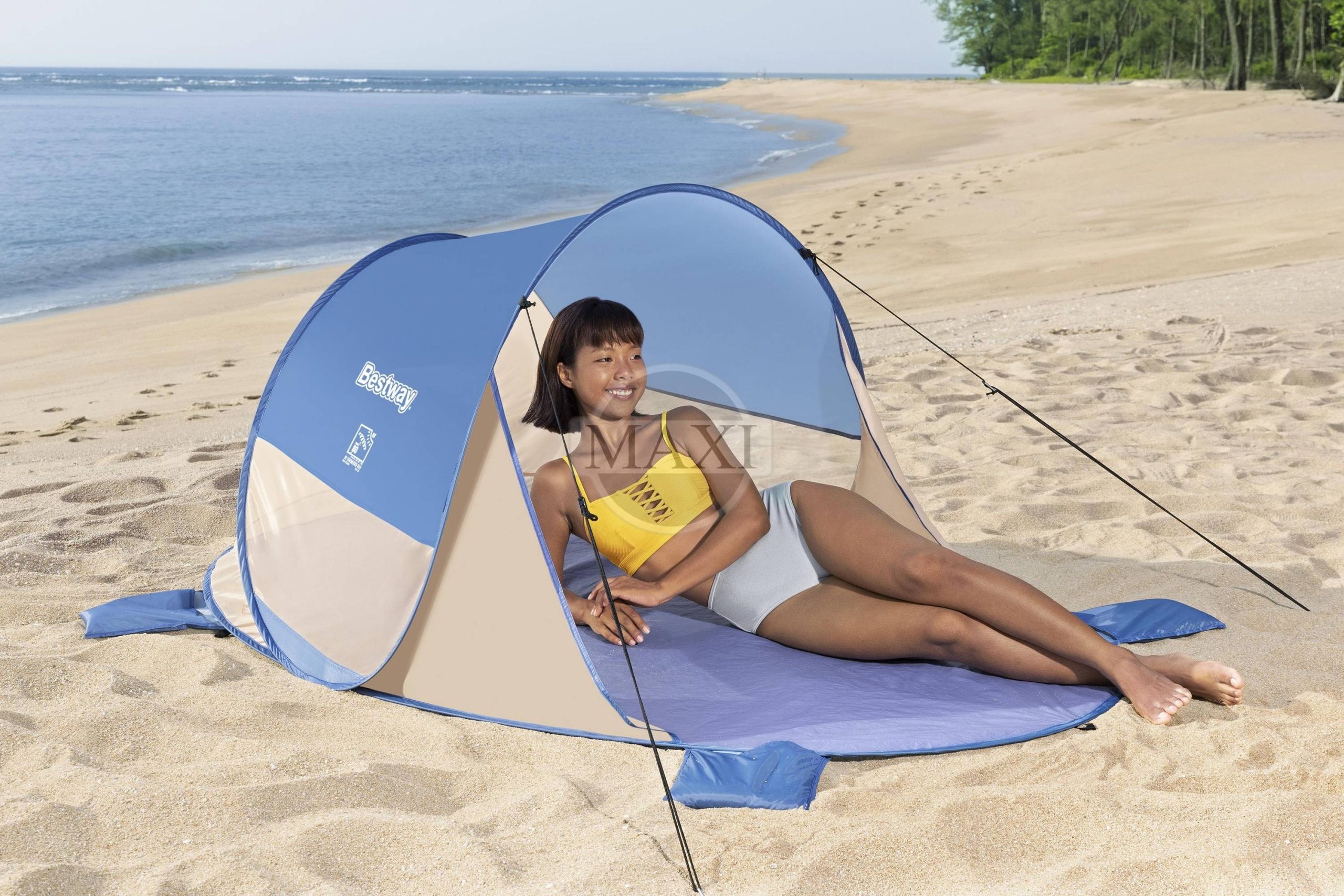 namiot-na-plazy-374oov.jpg Namiot plażowy turystyczny Beach Quick 200x120x90 cm Bestway 68107 - obrazek 1