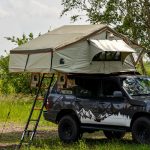 Namiot dachowy Wild Camp Hudson 140 ZIELONY najlepszy na ryby WildCamp