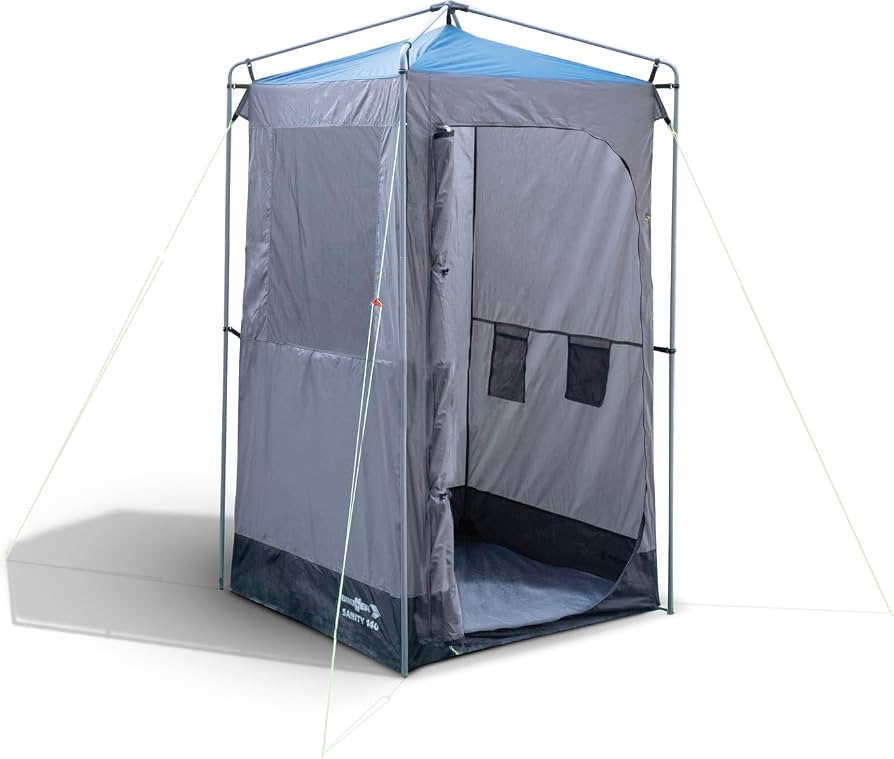 namiot-prysznicowy-419tty-1.jpg BRUNNER Namiot prysznicowy Sanity Camping Kuchnia Namiot do przechowywania Namiot pomocniczy Namiot garderoby 2 m : Amazon.pl: Sport i turystyka - obrazek 1