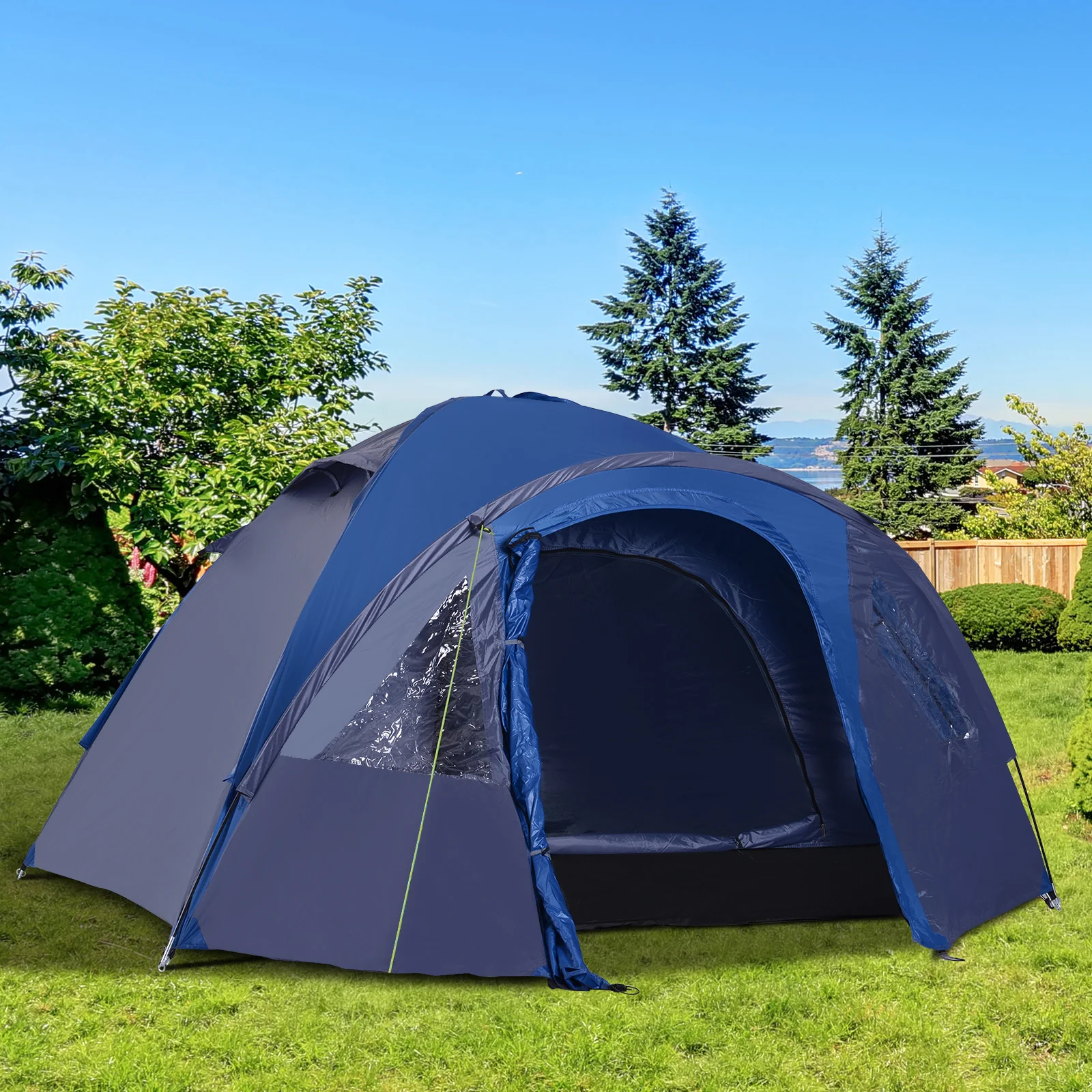 namiot-rodzinny-985sge.webp Outsunny NAMIOT RODZINNY Z PODWÓJNĄ ŚCIANKĄ OUTDOOR IGLOO DLA 4 OSÓB 4250871267415 Ceny i opinie na Skapiec.pl - obrazek 1