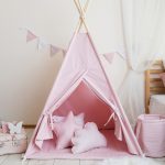 Zestaw Tipi Pudrowy Róż