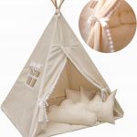 Edisa Namiot Tipi Dla Dzieci Z Matą I Poduszkami Teepee Wigwam Ce Len Ceny i opinie Ceneo.pl