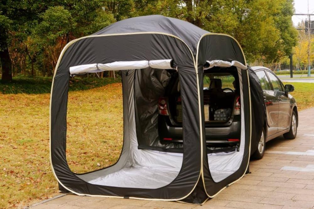 namiotach-886mtr-1.jpg Przenośny Namiot Rodzinny SUV ów, Z Tyły Namiot Z Namiotem Na Namiotach Z Namiotami, Namiot SUV Z Tylnym Przedłużeniem Hatchback Big Space SUV : Amazon.pl: Sport i turystyka - obrazek 1