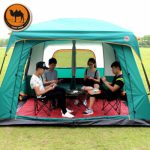 Outdoor Tent 8 12 People Camping Camp Tents Two Bedroom Big Space High Quality | eBay