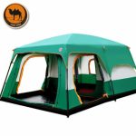 Outdoor Tent 8 12 People Camping Camp Tents Two Bedroom Big Space High Quality | eBay