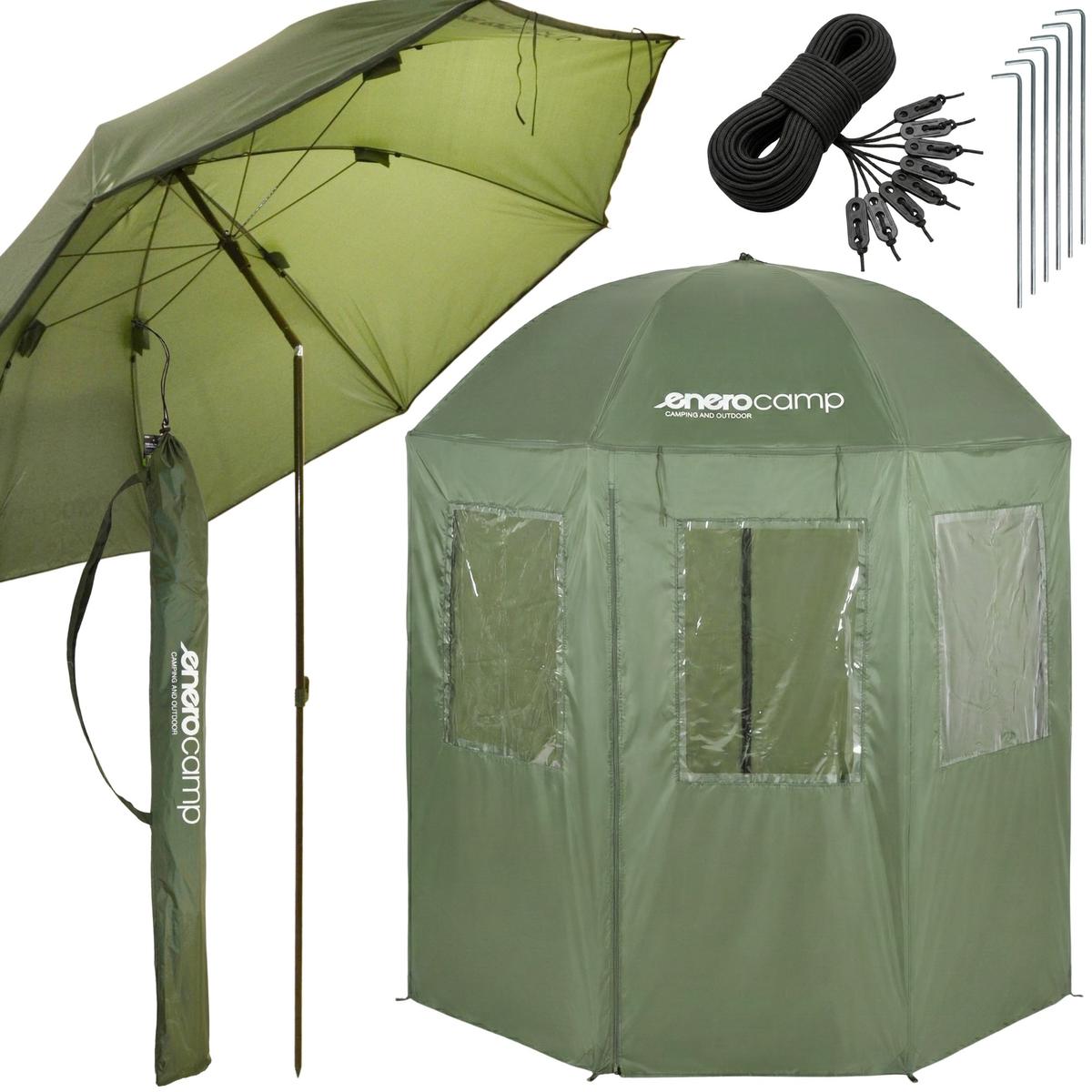 namioty-wedkarskie-401wum.jpg Parasol namiot wędkarski 2w1 Enero Camp - obrazek 1