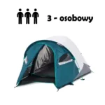 Wynajem namiotów Quechua MH100 XL 2 osobowy MYCITYRENT.PL