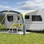 Zadaszenie do przyczepy kempingowej POMPOWANE Skia Caravan 300 Brunner eCamp Serwis Kamper i Wypożyczalnia przyczep kempingowych kamperów LUBLIN